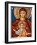 Greek Orthodox Icon Depicting Virgin and Child, Thessalonica, Macedonia, Greece, Europe-Godong-Framed Photographic Print