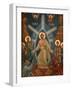 Greek Orthodox Icon of Christ's Resurrection, Thessalonica, Macedonia, Greece, Europe-Godong-Framed Photographic Print