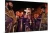 Greek Orthodox procession on Good Friday, Greece-Godong-Mounted Photographic Print