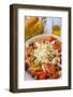 Greek Panzanella Salad, Kalymnos, Dodecanese, Greek Islands, Greece, Europe-Neil Farrin-Framed Photographic Print