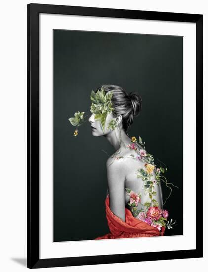 Greek Passion-Design Fabrikken-Framed Art Print