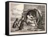 Greek Philosopher in His Home-Gerome-Framed Stretched Canvas