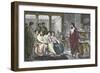 Greek Physician Galen Teaching in Rome, 162 AD-null-Framed Giclee Print