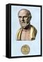 Greek Physician Hippocrates-null-Framed Stretched Canvas