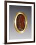 Greek Ring Inset with Intaglio Representing Fortuna-null-Framed Photographic Print