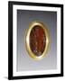 Greek Ring Inset with Intaglio Representing Fortuna-null-Framed Photographic Print