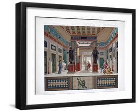 Greek, Roman Temple, C1800-1835-Firmin Didot-Framed Giclee Print