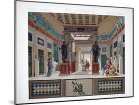 Greek, Roman Temple, C1800-1835-Firmin Didot-Mounted Giclee Print