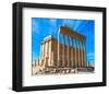 Greek Ruins of Palmyra Syria-null-Framed Art Print