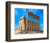 Greek Ruins of Palmyra Syria-null-Framed Art Print