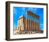 Greek Ruins of Palmyra Syria-null-Framed Art Print