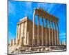 Greek Ruins of Palmyra Syria-null-Mounted Art Print