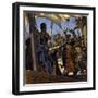 Greek Sailors Boarded Eleanor's Ship and Took Her Prisoner-Alberto Salinas-Framed Giclee Print