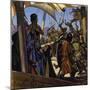 Greek Sailors Boarded Eleanor's Ship and Took Her Prisoner-Alberto Salinas-Mounted Giclee Print