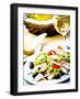 Greek Salad, Plaka District, Athens, Greece-Doug Pearson-Framed Photographic Print