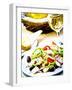 Greek Salad, Plaka District, Athens, Greece-Doug Pearson-Framed Photographic Print