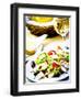 Greek Salad, Plaka District, Athens, Greece-Doug Pearson-Framed Photographic Print