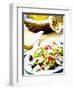 Greek Salad, Plaka District, Athens, Greece-Doug Pearson-Framed Photographic Print