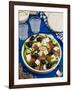 Greek Salad with Feta and Olives, Greek Food, Greece, Europe-Nico Tondini-Framed Photographic Print