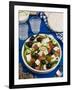 Greek Salad with Feta and Olives, Greek Food, Greece, Europe-Nico Tondini-Framed Photographic Print