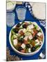 Greek Salad with Feta and Olives, Greek Food, Greece, Europe-Nico Tondini-Mounted Photographic Print