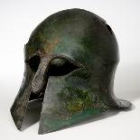 Corinthian Helmet, C.495 BC (Bronze)-Greek school-Giclee Print