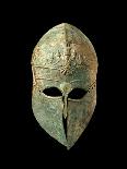 Corinthian Helmet, 550-450 BCE (Bronze)-Greek school-Giclee Print