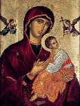 Icon Depicting the Holy Mother of the Passion-Greek School-Giclee Print