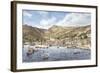 Greek Seaport Town-Stanton Manolakas-Framed Giclee Print