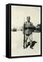 Greek Soldier, Crete, Greece, 1941-null-Framed Stretched Canvas