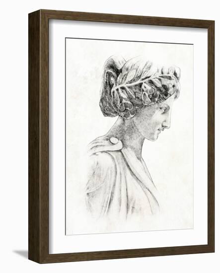 Greek Statue I-Annie Warren-Framed Art Print