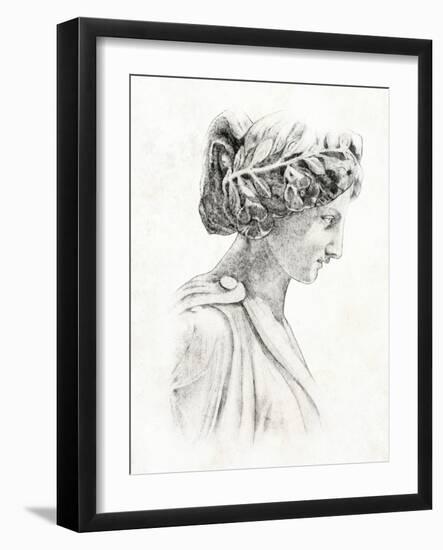 Greek Statue I-Annie Warren-Framed Art Print