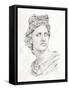 Greek Statue II-Annie Warren-Framed Stretched Canvas