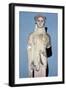 Greek statue Kore 674 from the Acropolis, 6th century BC. Artist: Unknown-Unknown-Framed Giclee Print