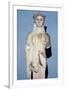 Greek statue Kore 674 from the Acropolis, 6th century BC. Artist: Unknown-Unknown-Framed Giclee Print