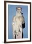 Greek statue Kore 674 from the Acropolis, 6th century BC. Artist: Unknown-Unknown-Framed Giclee Print