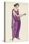 Greek Style Dress 1922-David Soeurs-Stretched Canvas