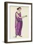 Greek Style Dress 1922-David Soeurs-Framed Art Print