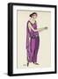 Greek Style Dress 1922-David Soeurs-Framed Art Print