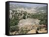 Greek Style Theatre at Lycian City of Pinara, Near Kemer, Mugla Province, Anatolia, Turkey-Richard Ashworth-Framed Stretched Canvas