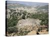 Greek Style Theatre at Lycian City of Pinara, Near Kemer, Mugla Province, Anatolia, Turkey-Richard Ashworth-Stretched Canvas