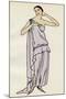 Greek Style Toga Dress 1922-David Soeurs-Mounted Art Print