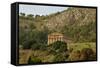 Greek Temple in the Ancient City of Segesta, Sicily-perszing1982-Framed Stretched Canvas