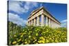 Greek Temple, Segesta, Trapani District, Sicily, Italy, Europe-Bruno Morandi-Stretched Canvas