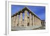 Greek Temples of Hera and Neptune, Campania, Italy-Eleanor Scriven-Framed Photographic Print