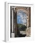 Greek Theatre and View of Giardini Naxos, Taormina, Sicily, Italy, Europe-Martin Child-Framed Photographic Print