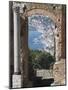 Greek Theatre and View of Giardini Naxos, Taormina, Sicily, Italy, Europe-Martin Child-Mounted Photographic Print