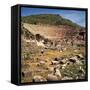 Greek Theatre at Ephesus, 1st Century Bc-CM Dixon-Framed Stretched Canvas