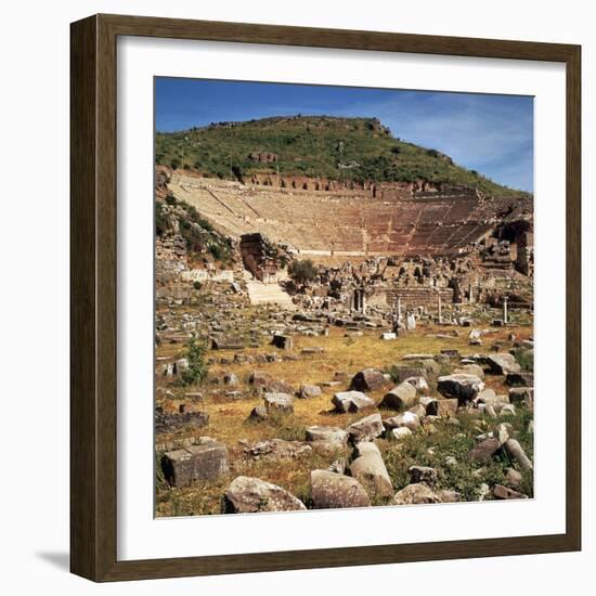 Greek Theatre at Ephesus, 1st Century Bc-CM Dixon-Framed Photographic Print