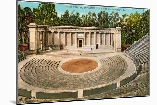 Greek Theatre, University, Berkeley, California-null-Mounted Art Print